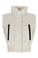 Vêtement Shearling Blanc