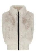 Vêtement Shearling Blanc