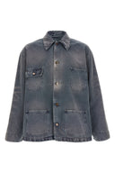 Blouson en toile vieillie