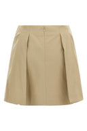 Jupe Coton Beige