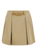 Jupe Coton Beige