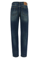 Jeans à cœur trompe-l'œil