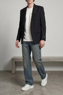 Pantalon Coton Bleu