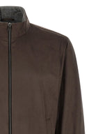 Veste Daim Marron