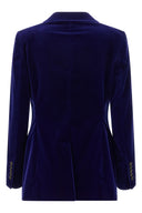 Veste Velours Bleu