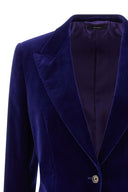 Veste Velours Bleu