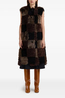 Vêtement Shearling Marron