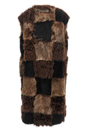 Vêtement Shearling Marron