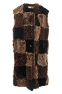 Vêtement Shearling Marron