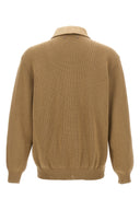 Veste Cuir Beige