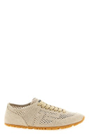 Sneakers Cuir Beige