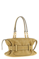 Top Cuir Beige