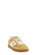 Sneakers Cuir Beige