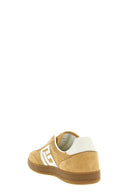 Sneakers Cuir Beige
