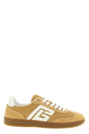 Sneakers Cuir Beige