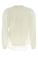 Sweat Laine Blanc
