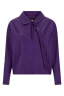 Chemise Cuir Violet
