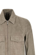 Veste Daim Gris