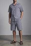 Short Coton Bleu