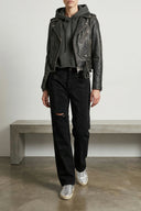 Pantalon Coton Noir