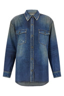 Chemise Denim Bleu