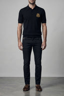 Polo Laine Noir