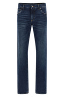 Pantalon Cuir Bleu