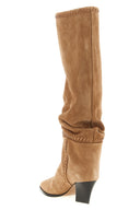 Talons Cuir Beige