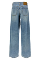 Pantalon Coton Bleu Clair