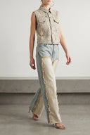 Pantalon Coton Bleu Clair