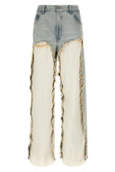 Pantalon Coton Bleu Clair