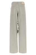 Pantalon Coton Gris