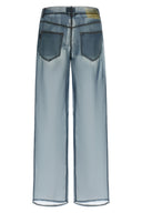 Pantalon Denim Bleu