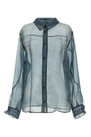 Chemise Denim Bleu