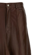 Jupe Cuir Marron