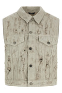 Chemise Coton Gris