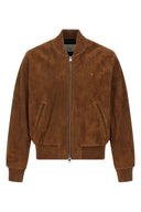 blouson aviateur en daim