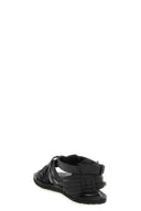 Sandales Cuir Noir