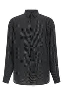 Chemise Soie Noir