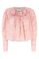 Top Coton Rose