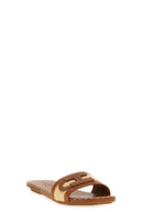Top Cuir Marron