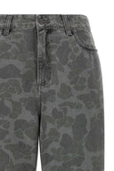 Pantalon Coton Gris