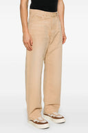 Pantalon Coton Beige