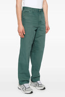 Pantalon Coton Vert