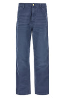 Pantalon Coton Bleu