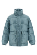 Doudoune Nylon Bleu Clair