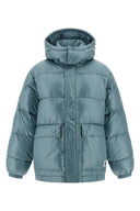 Doudoune Nylon Bleu Clair