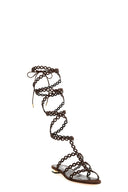 Sandales Cuir Marron