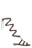 Sandales Cuir Marron