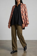 Veste Soie Rose